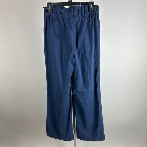 Marine Layer Paperbag Waist Wide Leg Flare Pants Tencel Cotton Womens Size Small - Picture 5 of 6